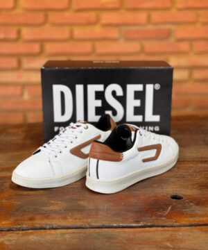 Sapatenis Diesel Couro Legitimo Premium Grade Fechada 5