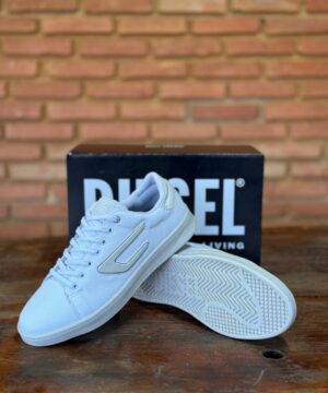 Sapatenis Diesel Couro Legitimo Premium Grade Fechada 6