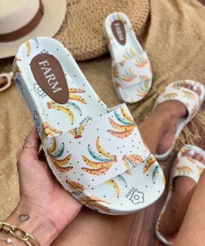 Slide Farm Feminino Grade Fechada 15