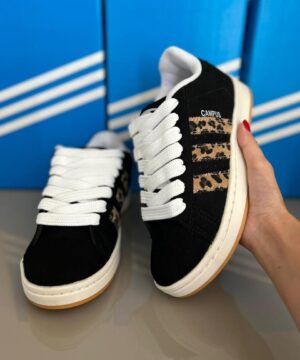 Tênis Adidas Campus Sintético Primeira Linha Feminino Grade Fechada