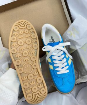 Tenis Adidas Gezelle Prime Azul Amarelo Feminino Premium 2 scaled