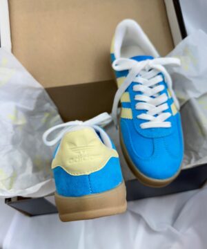 Tenis Adidas Gezelle Prime Azul Amarelo Feminino Premium 3 scaled