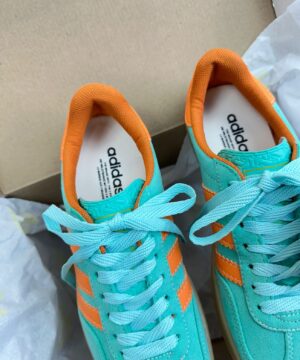 Tenis Adidas Gezelle Prime Azul Laranja Feminino Premium 3
