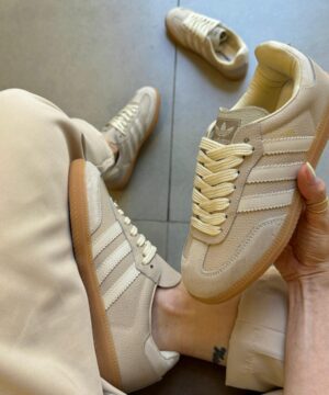 Tenis Adidas Samba Couro Legitimo Luxo Feminino Premium Grade Fechada 4