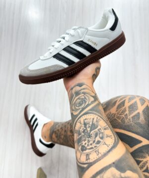 Tenis Adidas Samba Couro Legitimo Luxo Feminino Premium Grade Fechada 7