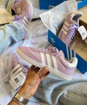 Tênis Adidas Samba Couro Premium Feminino