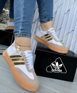 Tenis Adidas Samba Feminino Grade Fechada 3