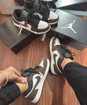 Tenis Jordan Low Cafe Preto Feminino Premium 7