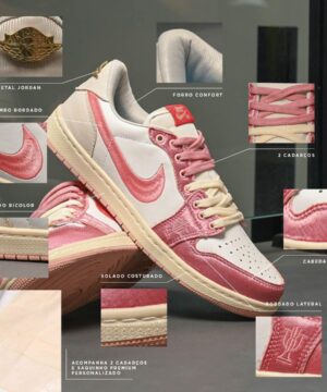 Tenis Jordan Low X Travis Feminino Premium 4