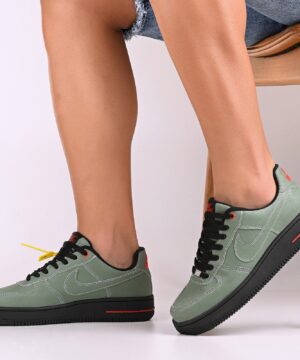 Tenis Nike Air Force 1 Black Base Masculino Grade Fechada 1