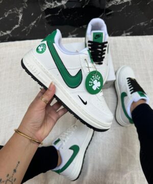 Tenis Nike Air Force Celtics Premium Grade Fechada 2 scaled