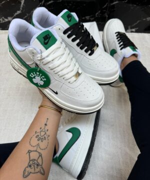 Tenis Nike Air Force Celtics Premium Grade Fechada 4 scaled