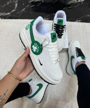 Tênis Nike Air Force Celtics Premium Grade Fechada