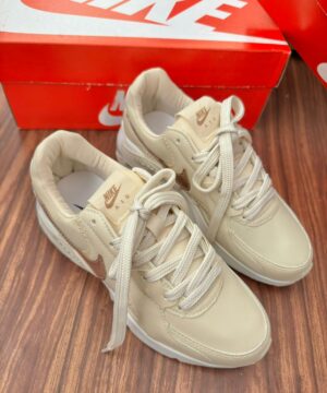 Tenis Nike Air Max Excee Bege Rose Feminino Premium 4