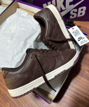 Tenis Nike Dunk Low Marrom Masculino Premium 1