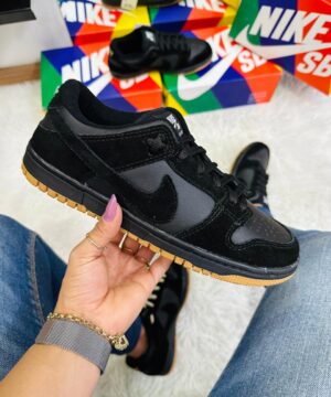 Tênis Nike Dunk Low Pro Preto Masculino Premium