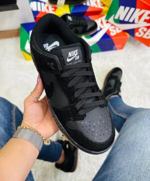 Tenis Nike Dunk Low Pro Preto Masculino Premium 5