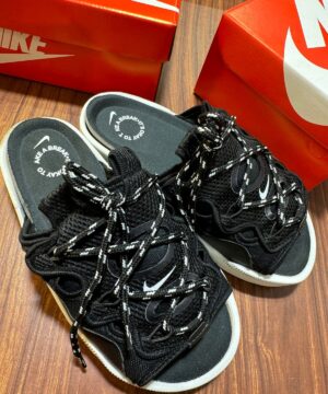 Chinelo Nike Off Line 2.0 Black White Masculino Premium 5