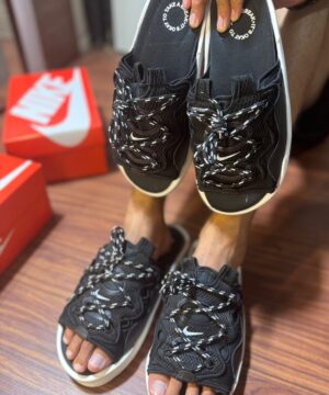 Chinelo Nike Off Line 2.0 Black White Masculino Premium 6