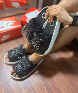 Chinelo Nike Off Line 2.0 Black White Masculino Premium 7