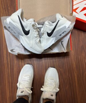 Tenis Nike Air Max Excee Branco Preto Masculino Premium 4