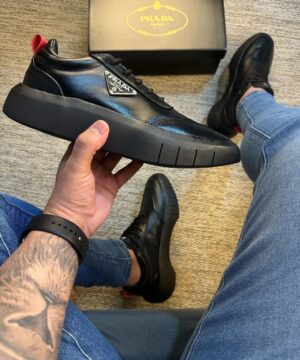 Tenis Prada Couro Legitimo Masculino Grade Fechada 1