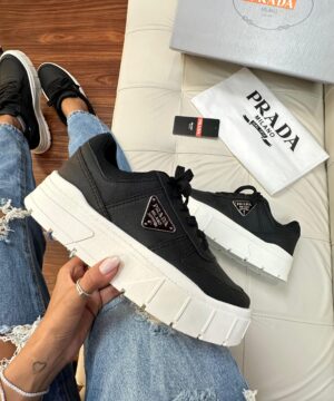 Tenis Prada Double Tratorado Feminino Premium 7 scaled