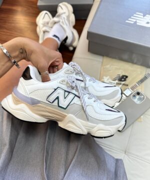 Tenis New Balance 9060 Refletivel Branco Feminino Premium 3