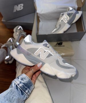 Tenis New Balance 9060 Refletivel Cinza Feminino Premium 1 1
