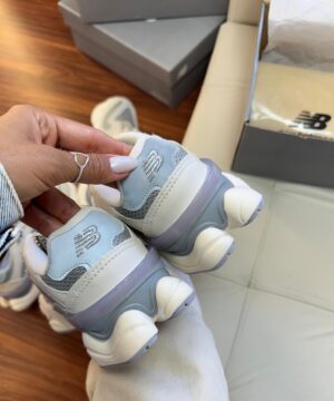 Tenis New Balance 9060 Refletivel Cinza Feminino Premium 2