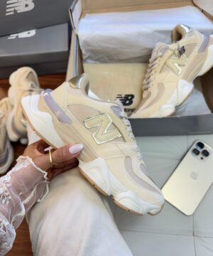 Tenis New Balance 9060 Refletivo Off White Feminino Premium 1