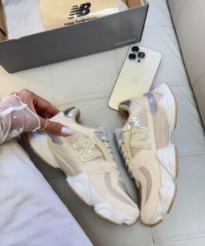 Tenis New Balance 9060 Refletivo Off White Feminino Premium 3