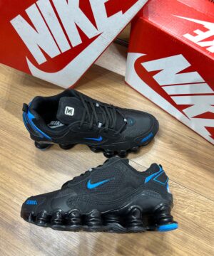 Tenis Nike 12 Molas TL Preto Azul Masculino Premium 2
