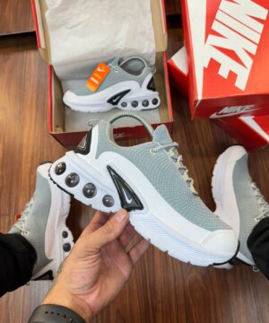 Tênis Nike Air Max DN Cinza Branco Masculino Premium