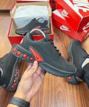 Tênis Nike Air Max DN Preto Laranja Masculino Premium