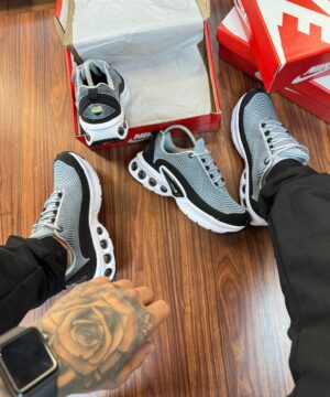 Tenis Nike Air Max DN Cinza Preto Masculino Premium 5