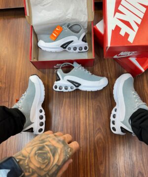 Tenis Nike Air Max DN Cinza Preto Masculino Premium 9