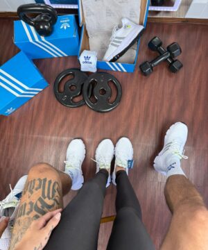 Tenis Adidas 33Y Fashion New Sport Branco Premium 2