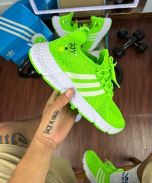 Tenis Adidas 33Y Fashion New Sport Verde Masculino Premium 2