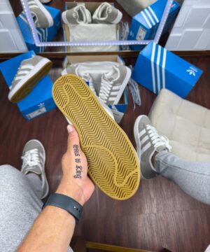 Tenis Adidas Campus Cinza Masculino Premium 3