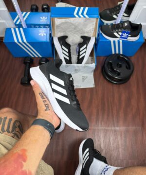 Tenis Adidas Falcon Preto Masculino Premium 3