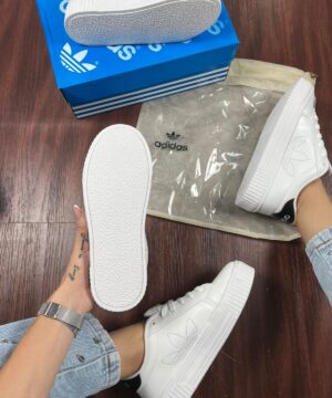 Tenis Adidas Ladies Off Preto Prata Feminino Premium 2