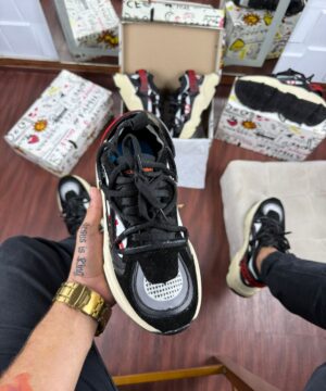 Tenis Dolce Gabana Day Master Preto Vermelho Masculino Premium 2