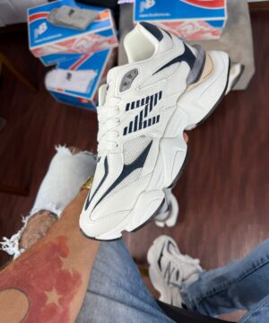 Tenis New Balance 9060 Branco Azul Masculino Premium 3