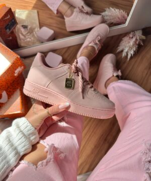 Tenis Nike Air Force Belize Nude Feminino Premium 1