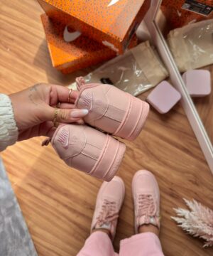 Tenis Nike Air Force Belize Nude Feminino Premium 8