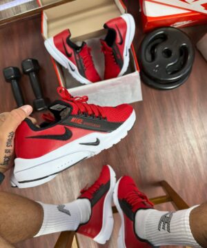 Tenis Nike Air Presto Sportswear Vermelho Masculino 2