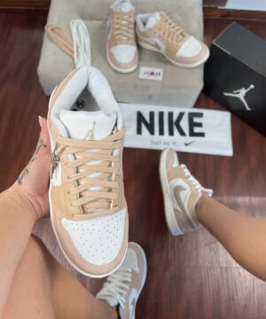 Tenis Nike Jordan Low 1 Nude Feminino Premium 2
