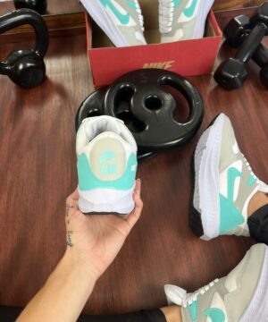 Tenis Nike Zoom Fit Branco Verde Agua Feminino 1