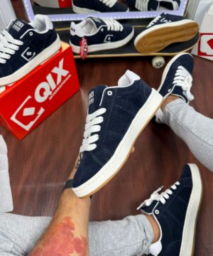 Tenis Qix Skateboarts Marinho Masculino Premium 1